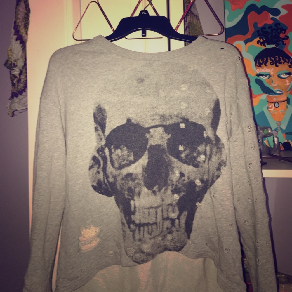 Skull Crew neck